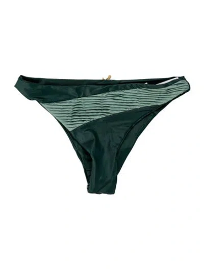 Pre-owned Juan De Dios Colorblock Pattern Bottoms W/ Tags In Green