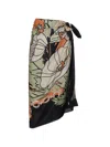 Juan De Dios De La Falaise Sarong Skirt In Multicolor