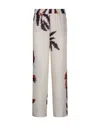 Juan De Dios Printed Wide Leg Pants In Neutrals