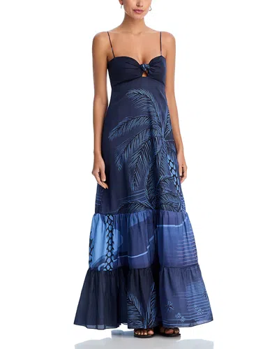 Juan De Dios Julieta Martellato Maxi Dress - Exclusive In Blue