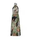 Juan De Dios De La Falaise Sarong Skirt In Green