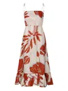 Juan De Dios Re2550281 Ecr Ecru/orange Gladiolos In Neutral