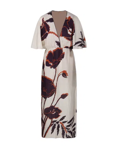 Juan De Dios Topacio Tunic Dress In Neutrals