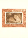 Juan Romero Fernández ''pez Japonés'' Engraving On Paper, 11'' X 14'' In Neutral