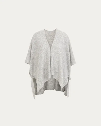 Juana Cashmere Cape In Multi