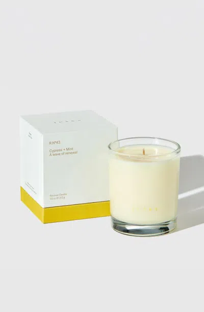 Juana Cypress + Mint Coco-apricot Non-toxic Candle In Reover