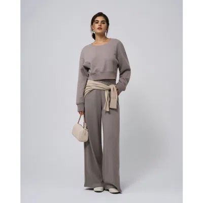 Juana Hemp Essentials Fleece Sweatpants In Gray