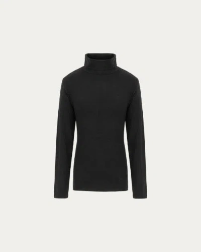 Juana Hemp Essentials Mockneck In Black