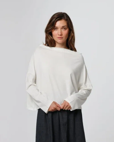 Juana Hemp Essentials Off The Shoulder Top In White
