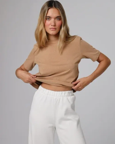 Juana Hemp Essentials Short Sleeve Tee In Neutral