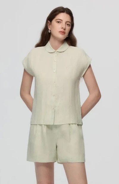 Juana Hemp Retreat Top In Light Mint