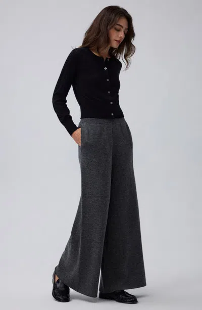 Juana Mid-rise Cropped Pants In Charcoal