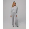 Juana Nilo Knitted Pull-on Pants In Gray