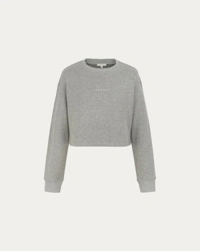 Juana Off Hours Crewneck Sweater In Gray
