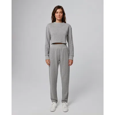Juana Off Hours Mid Rise Joggers In Gray