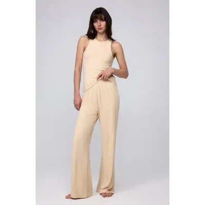 Juana Selene Lounge Pants In Tan