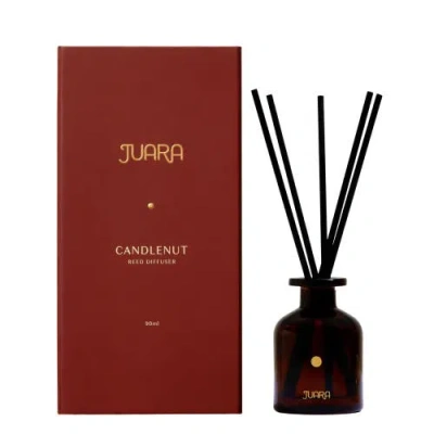 Juara Candlenut Reed Diffuser Set In Brown