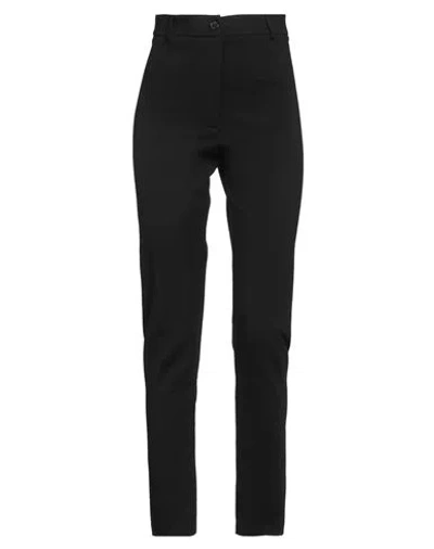 Jucca 365 Woman Pants Black Size 4 Viscose, Polyamide, Elastane