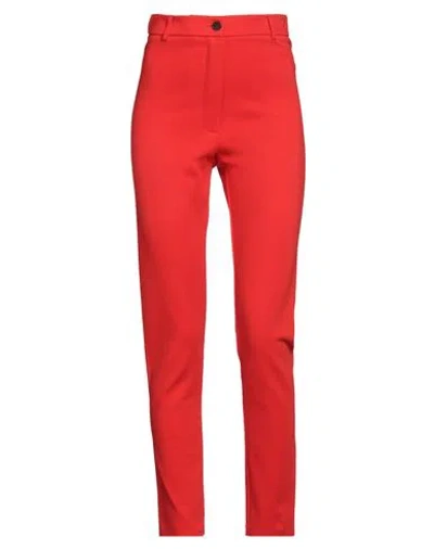 Jucca 365 Woman Pants Red Size 6 Viscose, Polyamide, Elastane