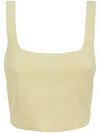 Jucca Bustier-style Top In Neutrals