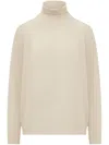 Jucca Dolcevita Cashmere Jumper In Neutrals