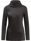 Jucca Dolcevita Top In Black