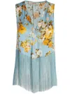 Jucca Top Scollo V In Blue