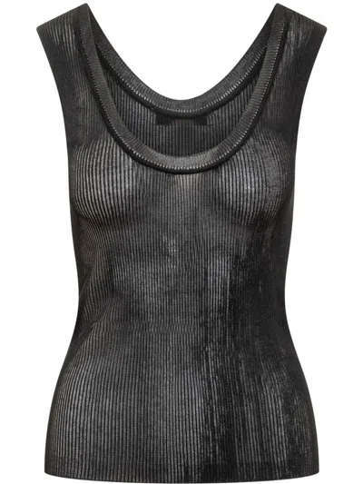 Jucca Jersey Top In Black