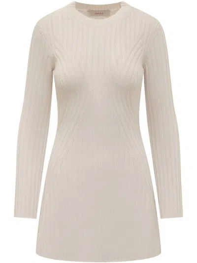 Jucca Approved Knitted Dress In Neutrals