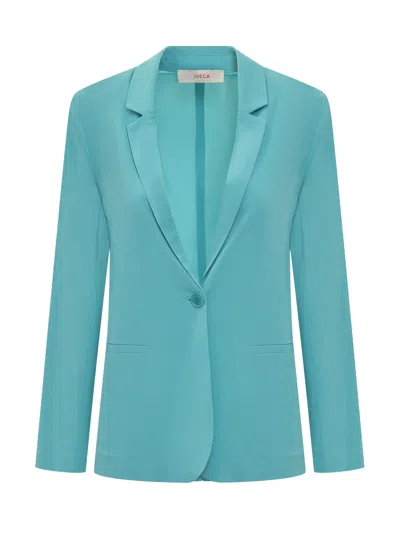 Jucca Blazer In Turquoise