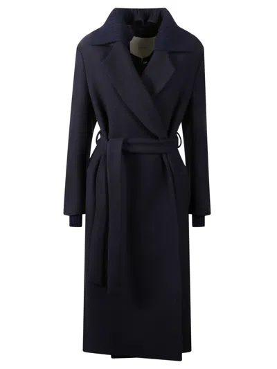 JUCCA Jucca Coat With Knitted Collar