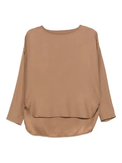 Jucca Cotton Trouser Suit In Brown