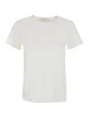 Jucca White Solid Crew Neck T-shirt In White