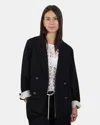 Jucca Double-breasted Blazer  Washed Effect - 582 Navy