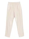 Jucca Elastic-waist Trousers In Neutral