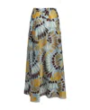 Jucca Emblem Skirt In Gray