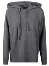 Jucca Hooded Sweetshirt In Gray