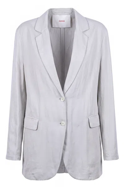 Jucca - Jacket - 471684 - Light Grey In Grigio Chiaro
