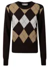 Jucca Jumper With Ballantyne Pattern In Multi