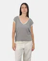 Jucca Knitted Or Crocheted  Mod. Kimono - 275 Stone In Gray