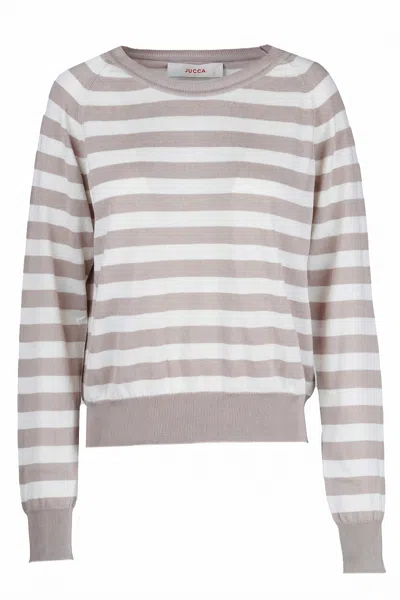 Jucca - Maglia - 470857 - Panna/tortora