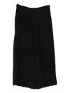 Jucca Pleated Pants In Black