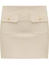 Jucca Flap-pockets Mini Skirt