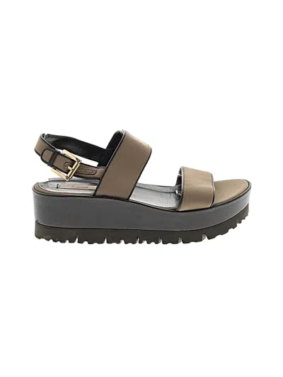 Pre-owned Jucca Sandals In Tan