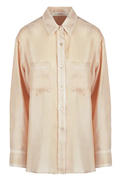 Jucca - Shirt - 451719 - Apricot In Albicocca
