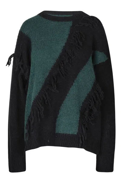 Jucca - Shirt - 460864 - Black/green In Nero/verde