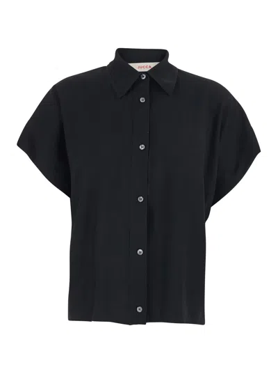 Jucca Short Sleeves Shirt In Black
