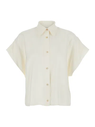 Jucca Short Sleeves Shirt In White