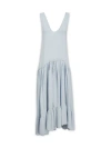 Jucca Sleeveless Dress In White