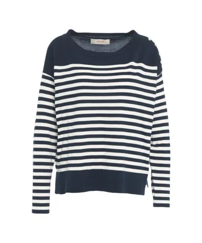 Jucca Striped Sweater In Multi